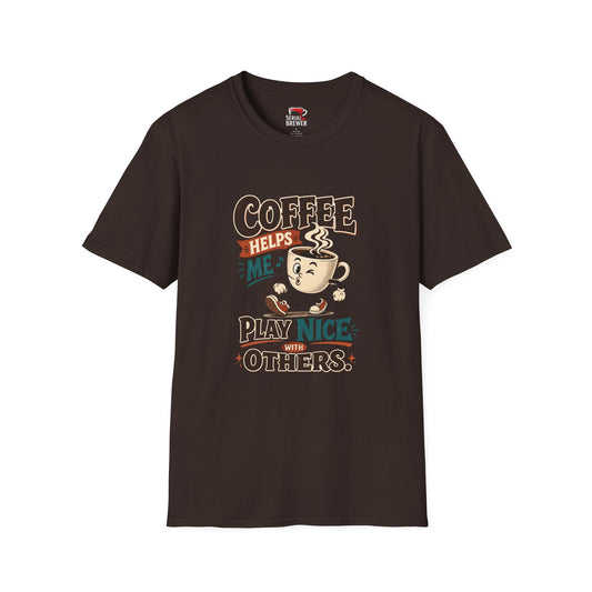 Coffee Helps Me T-Shirt