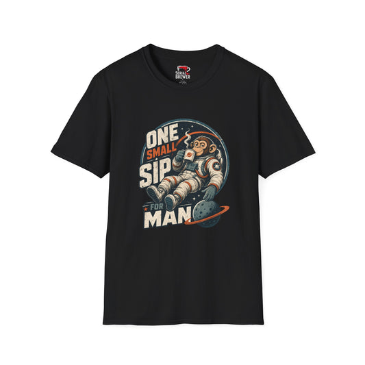 One Small Sip For Man T-Shirt