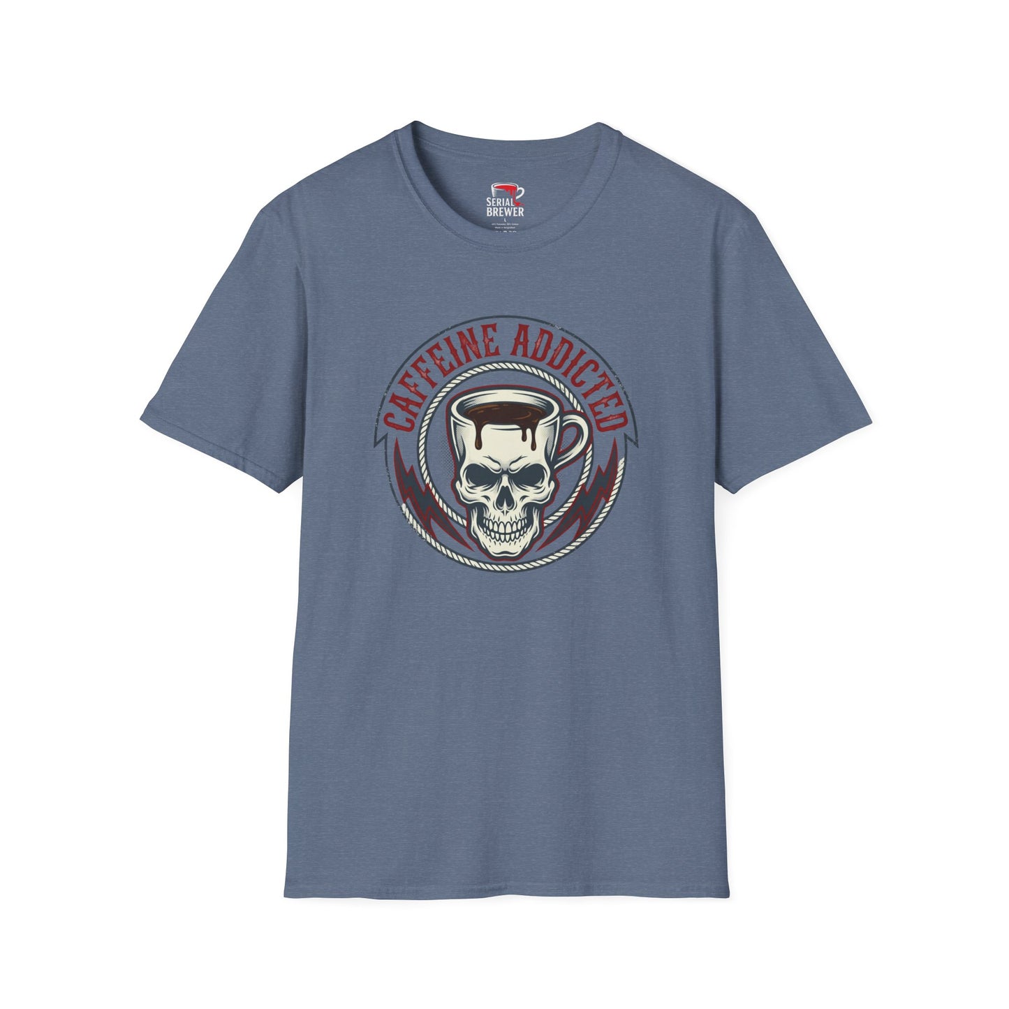 Caffeine Addicted Skull Tee