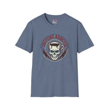 Caffeine Addicted Skull Tee