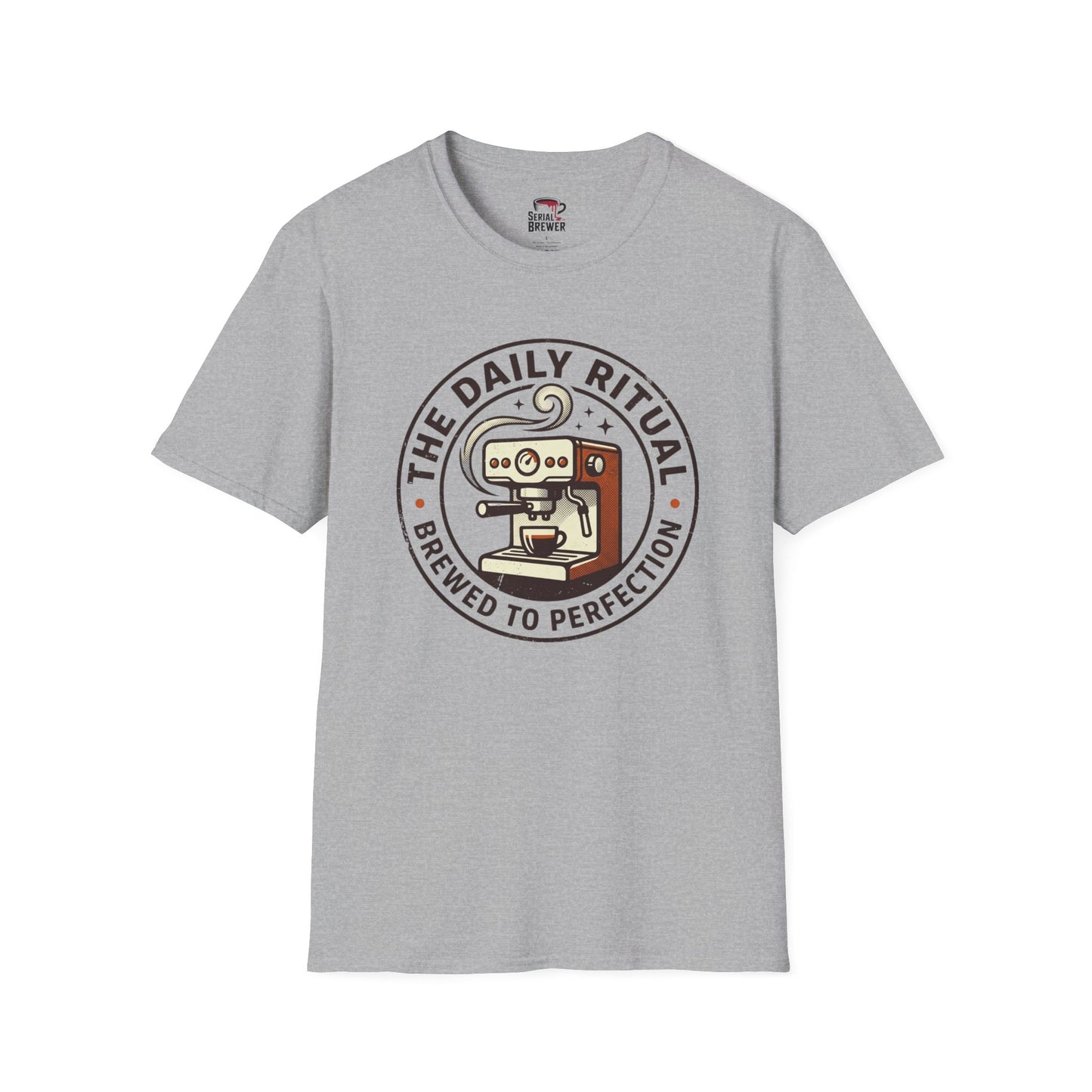 Coffee T-Shirt — "The Daily Ritual: Brewed to Perfection"