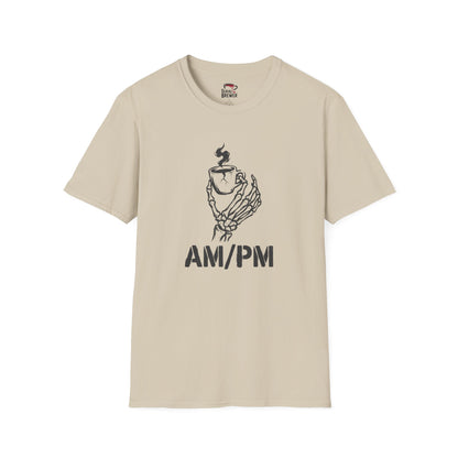 Skeleton Hand Coffee Tee — AM/PM Coffee Shirt