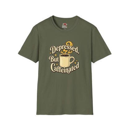 Depressed But Caffeinated Tee