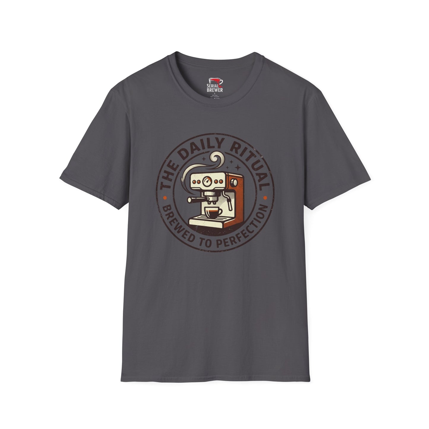 Coffee T-Shirt — "The Daily Ritual: Brewed to Perfection"