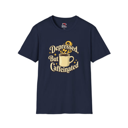 Depressed But Caffeinated Tee